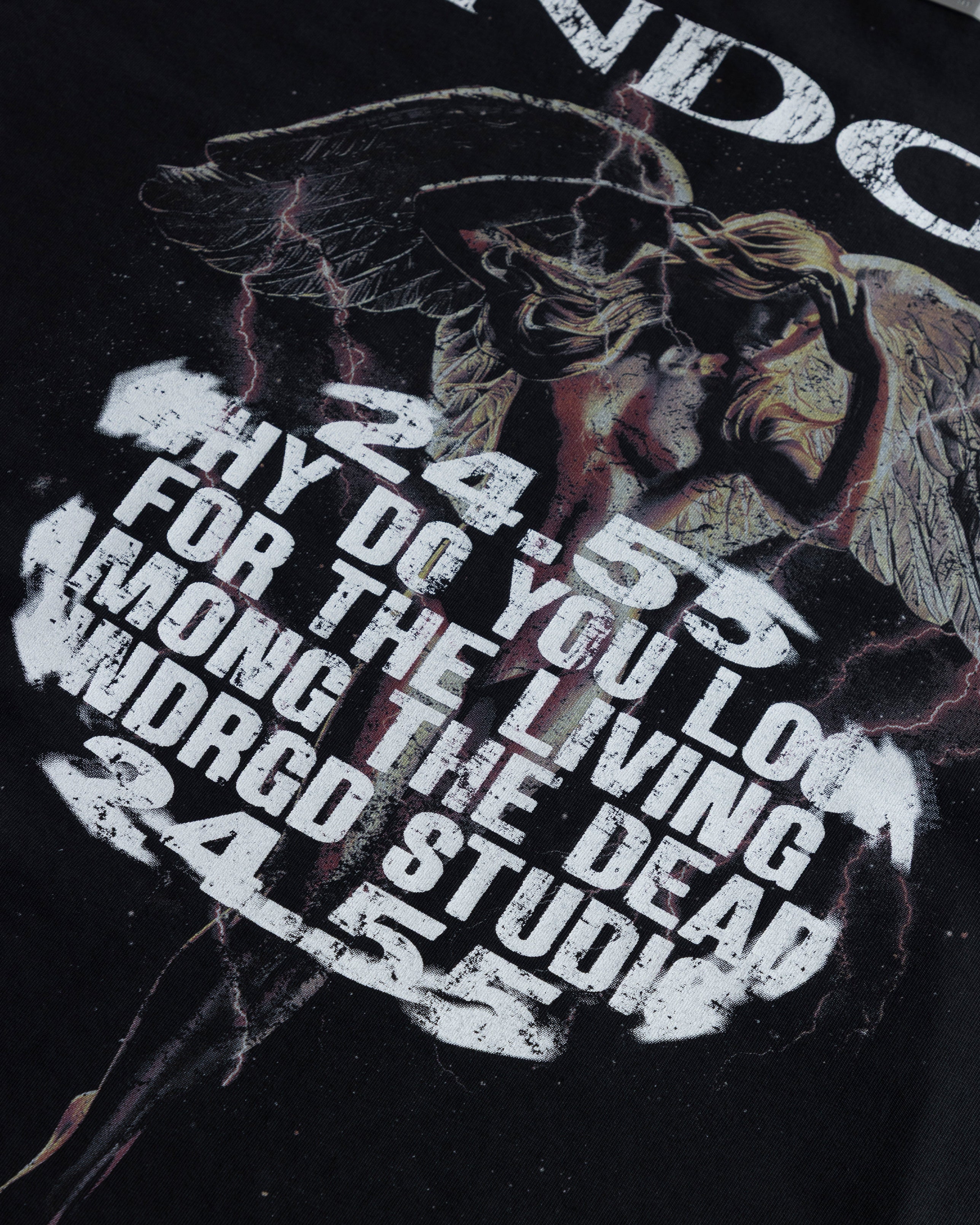 AGNUS DEI VALKYRIE TSHIRT VINTAGE BLACK