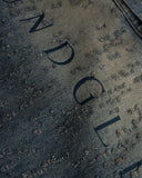 UNDERGOLD W AGNUS DEI UNDRGLD RIPPED JACKET DIRTY BLUE