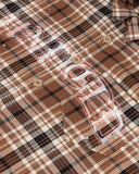 UNDERGOLD - Shirt Act 1 Faith Flannel Plaid - Brown