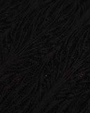 Undergold Basics Turtle Neck Top Transparent Black