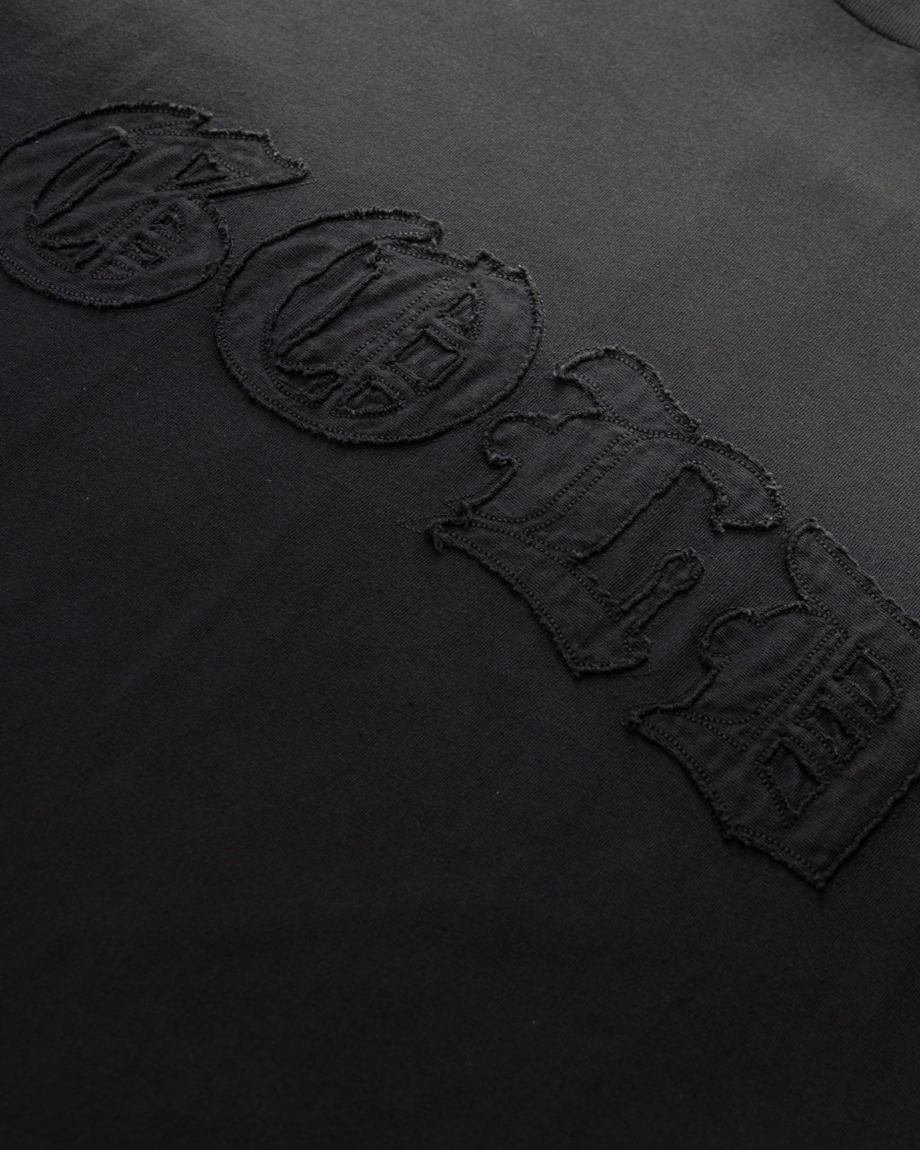 UNDERGOLD GRATIA PLENA GOLD TSHIRT FADED BLACK