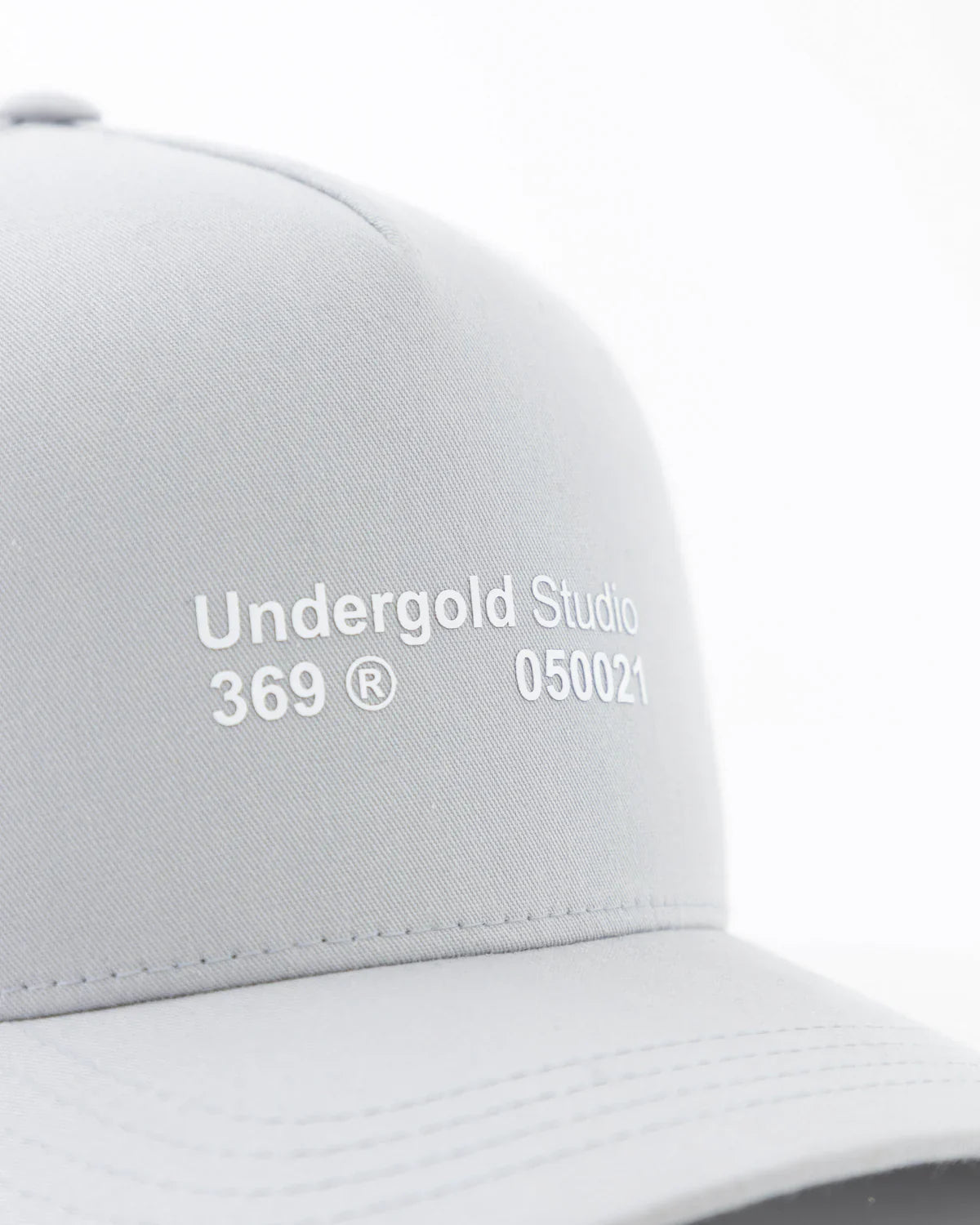 UNDERGOLD LINE UNDERGOLD STUDIO 369 HIGH CROWN CAP SILVER