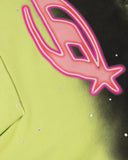 UNDERGOLD - Hoodie Act 1 Neon Boxy Fit - Faded Green
