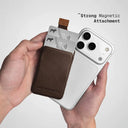 THE FRENCHIE CO - MagSafe Speed Wallet - Ultra Mocha/Tan