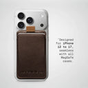 THE FRENCHIE CO - MagSafe Speed Wallet - Ultra Mocha/Tan