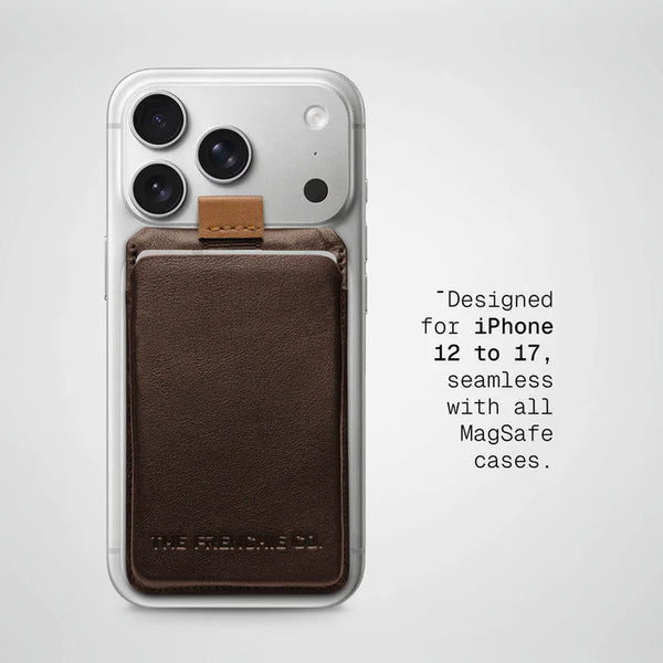 THE FRENCHIE CO - MagSafe Speed Wallet - Ultra Mocha/Tan