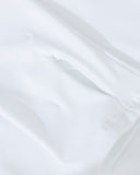 Undergold Basics Turtleneck Backless Body White