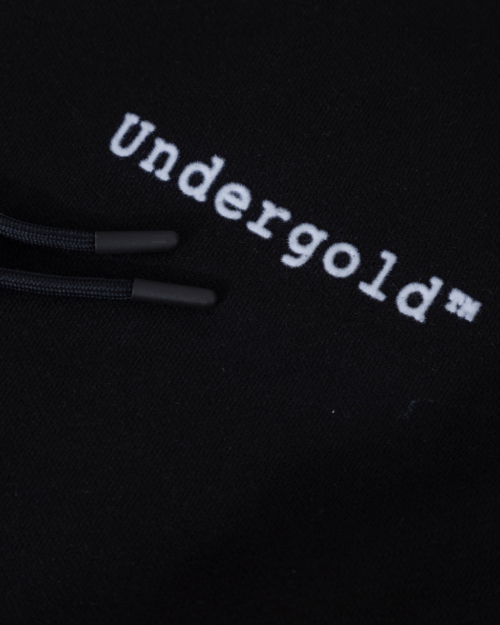 THE PATH GOLDEN CHRIST STRAIGHTPANTS BLACK