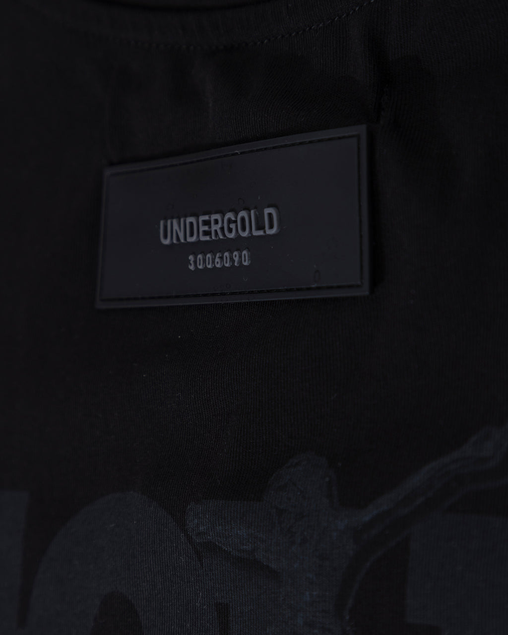 THE PATH GOLDEN CHRIST BABY TEE BLACK