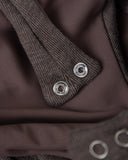 BASICS OVAL BRAIDED BODYSUIT – BROWN