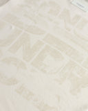 Undergold Agnus Dei Chrome Boxy Fit T-Shirt Cream