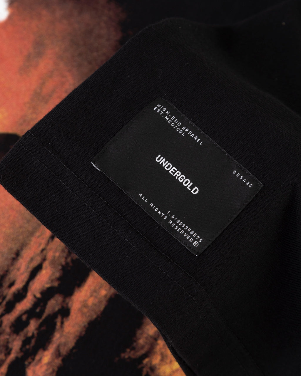 UNDEROGLD GRATIA PLENA PAX TSHIRT BLACK