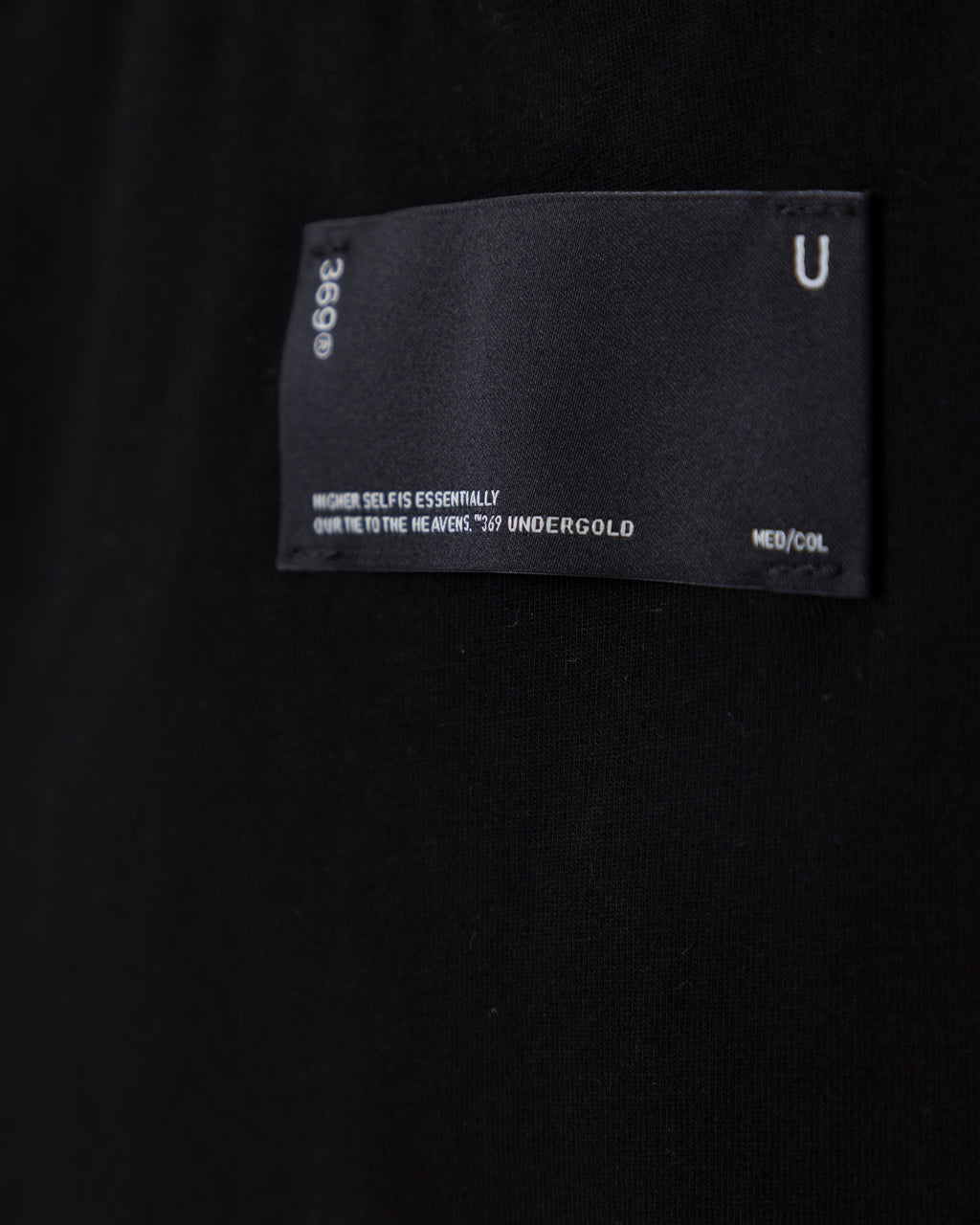 UNDERGOLD BASICS UNDERGOLD LONG BABY TEE – BLACK