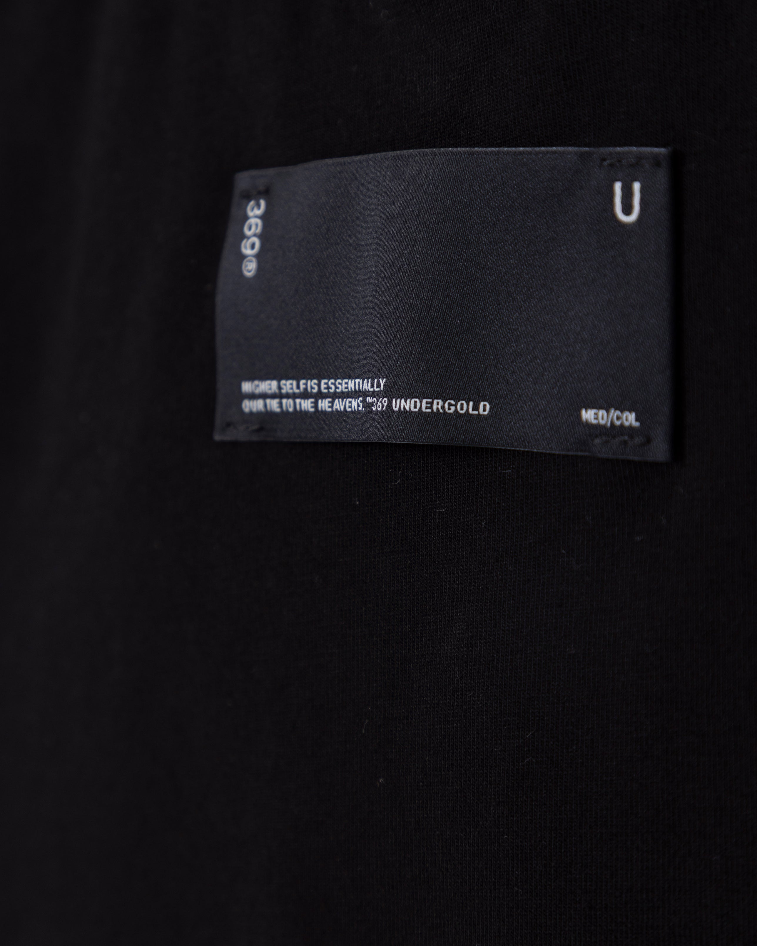 UNDERGOLD BASICS UNDERGOLD LONG BABY TEE – BLACK