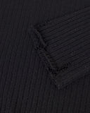 Undergold Basics Undgld Destroyed Knit Sweater – Black