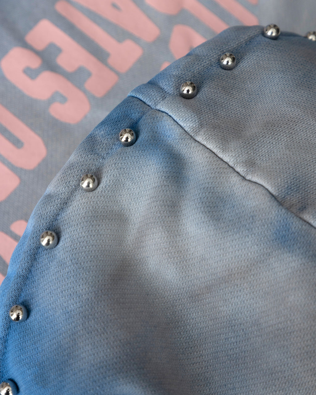 UNDERGOLD W AGNUS DEI FUTURE HEAVENS SLIM FIT HOODIE STORM BLUE