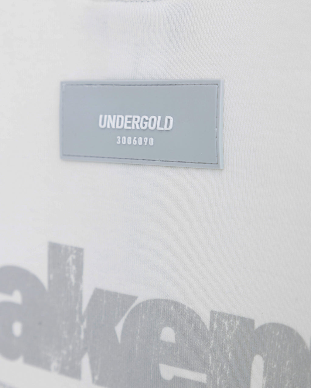 UNDERGOLD  AGNUS DEI AWAKENING BOXY FIT TSHIRT WHITE