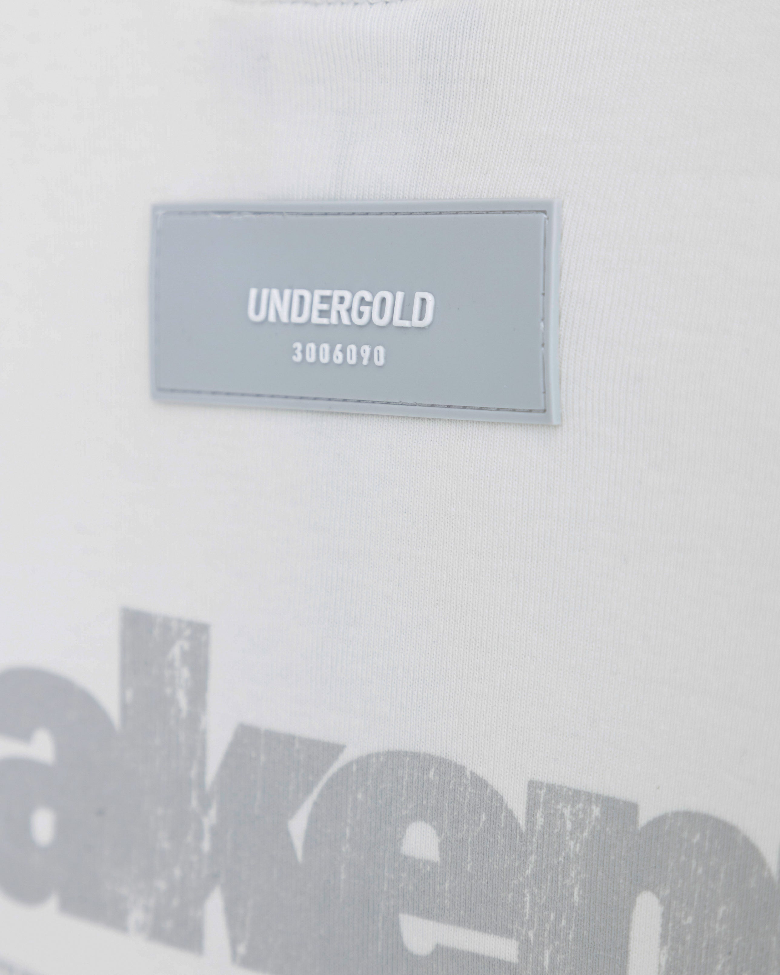 UNDERGOLD  AGNUS DEI AWAKENING BOXY FIT TSHIRT WHITE