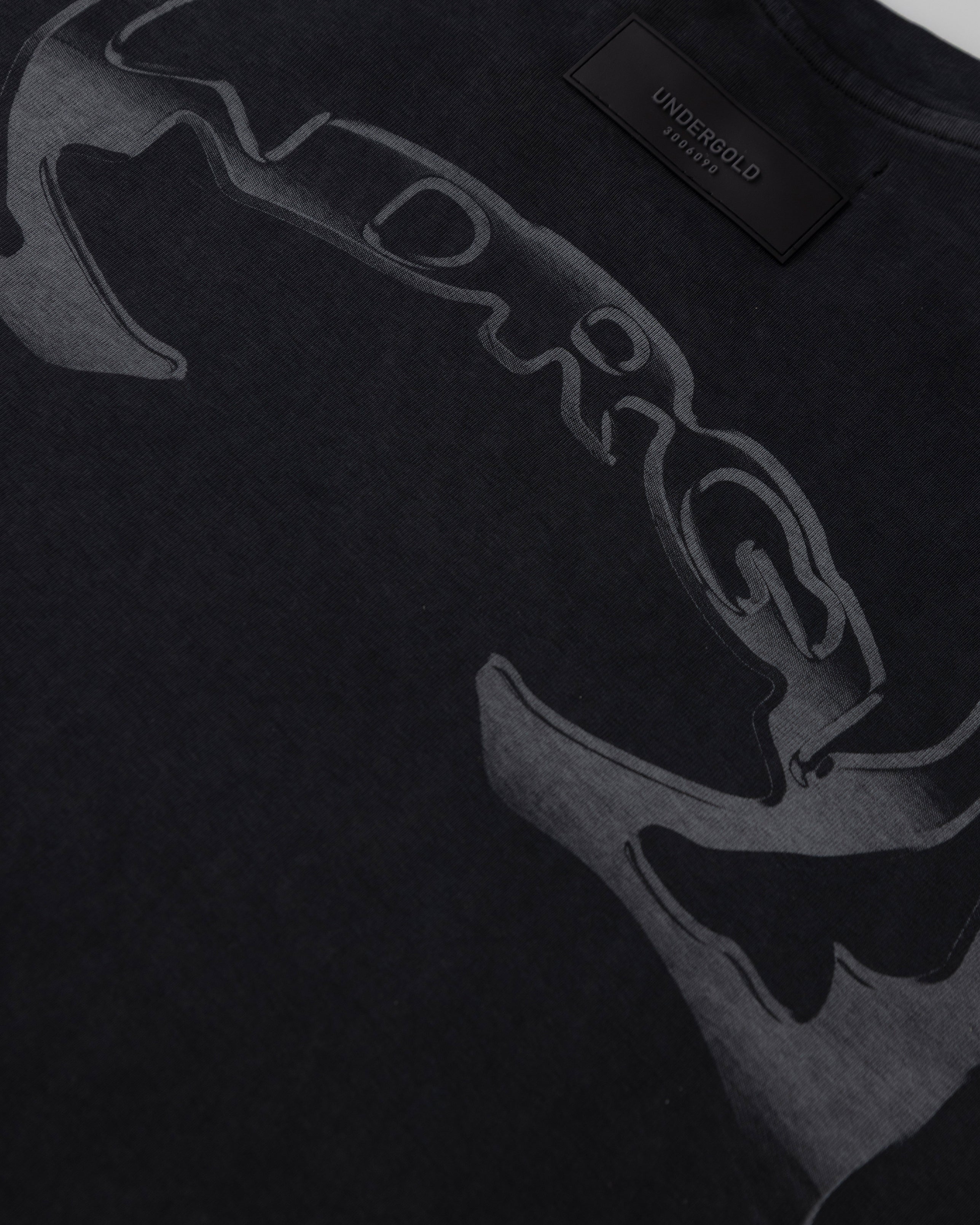 UNDERGOLD THUNDER RIDER PIGEONS BOXY FIT TSHIRT VINTAGE BLACK