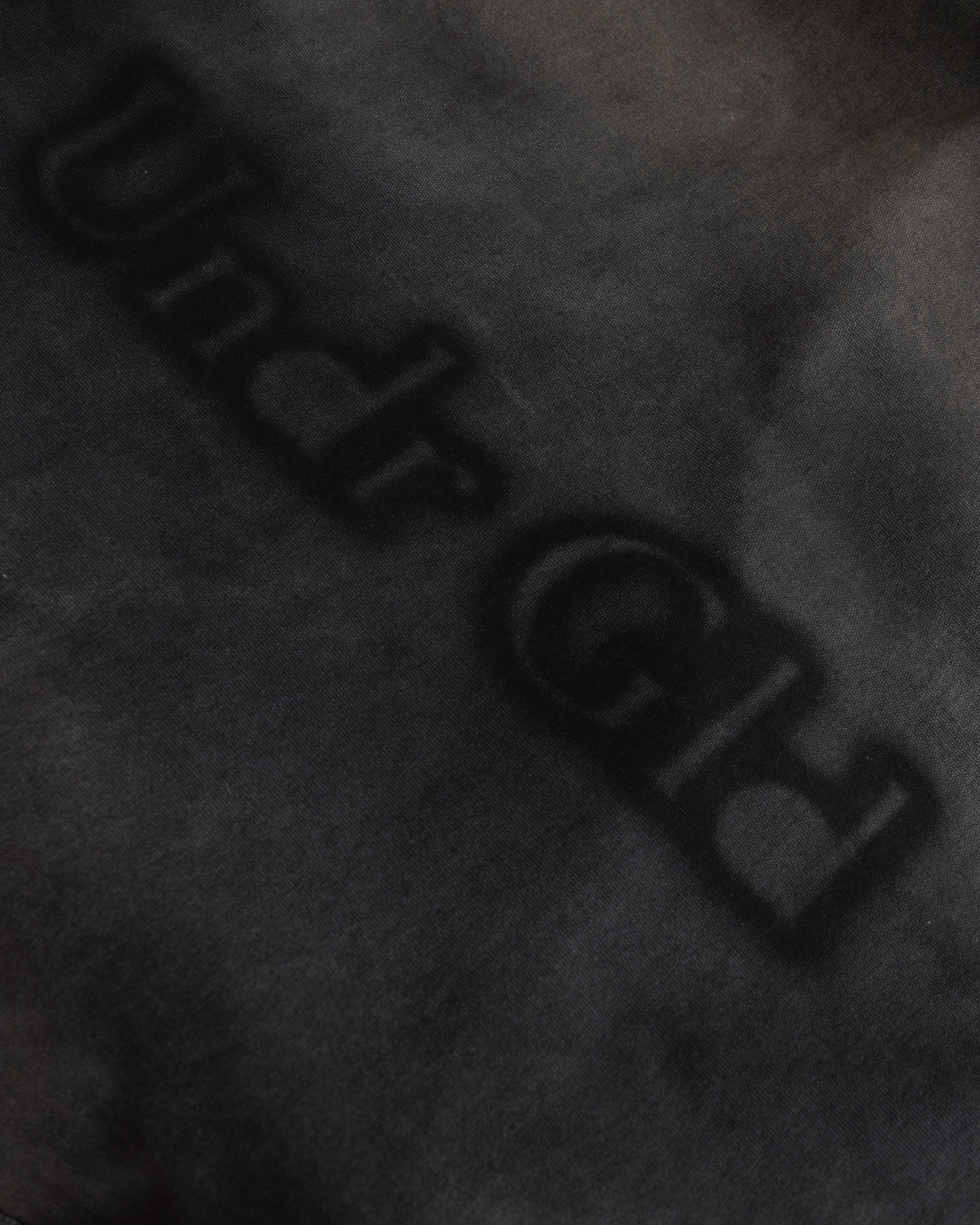 AGNUS DEI UNDRGLD STENCIL HOODIE JACKET DIRTY BLACK