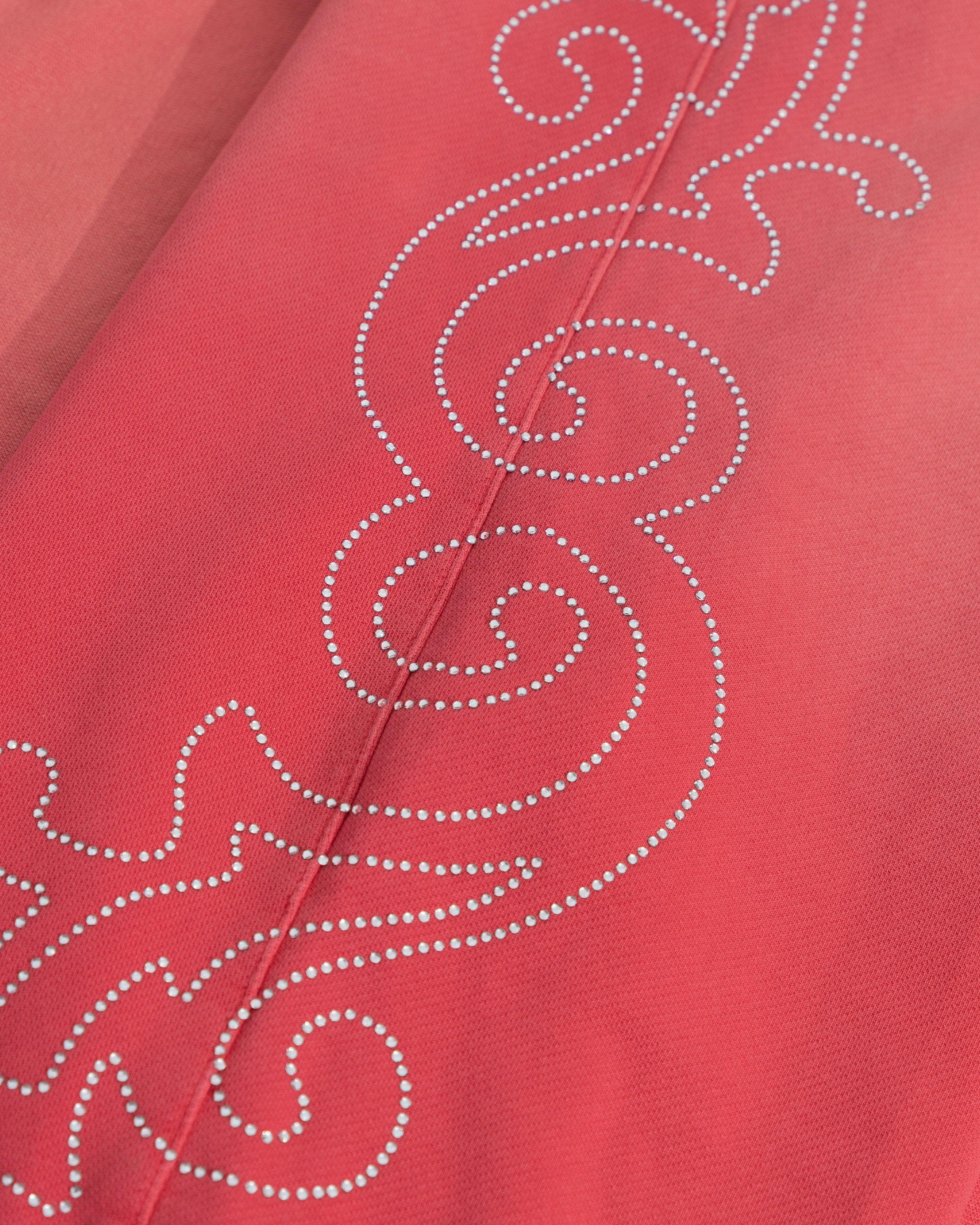 UNDERGOLD THE PATH GOLD STRAIGHTPANTS ROSE FIRE