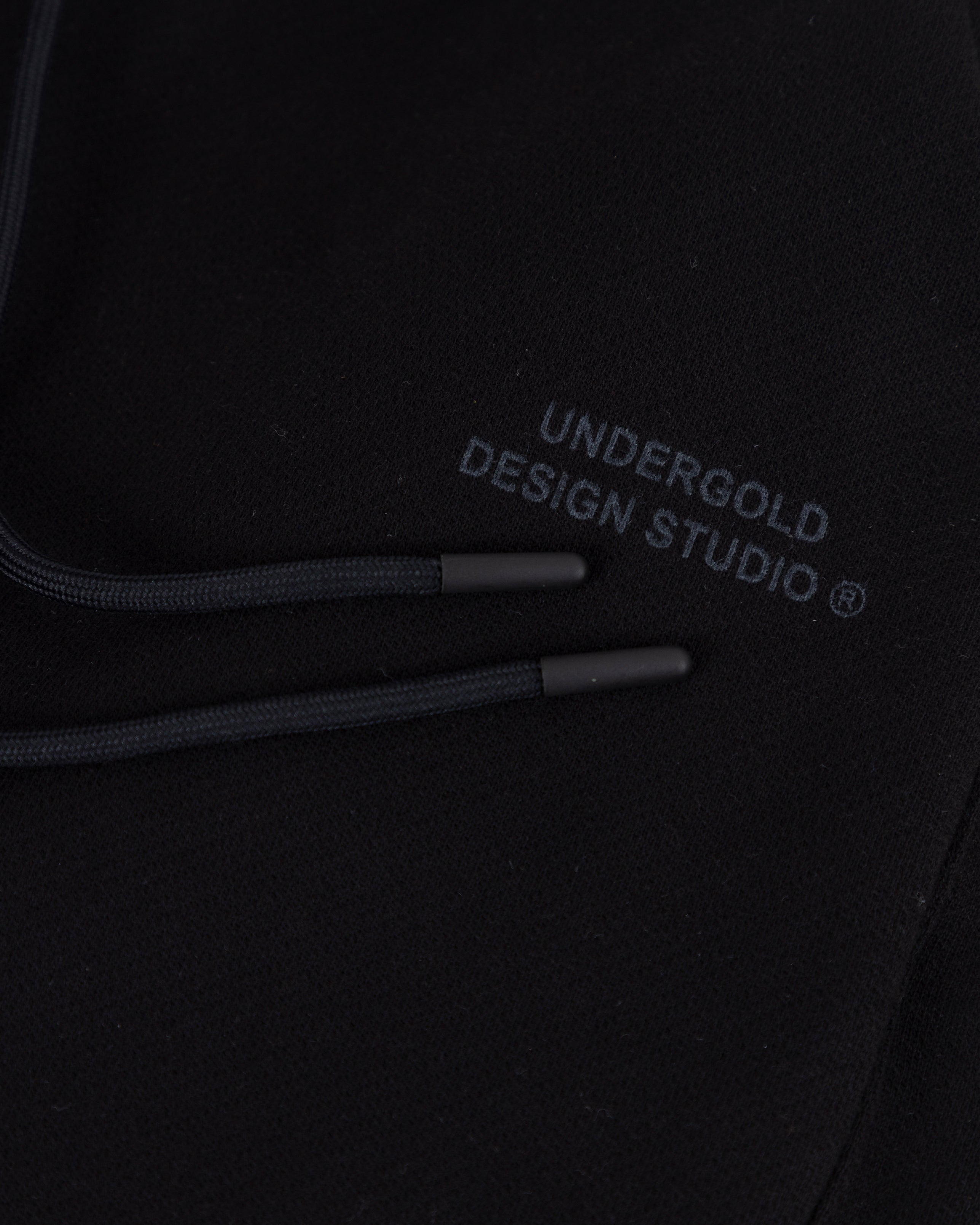 UNDERGOLD STARDUST BASIC STRAIGHT PANTS BLACK