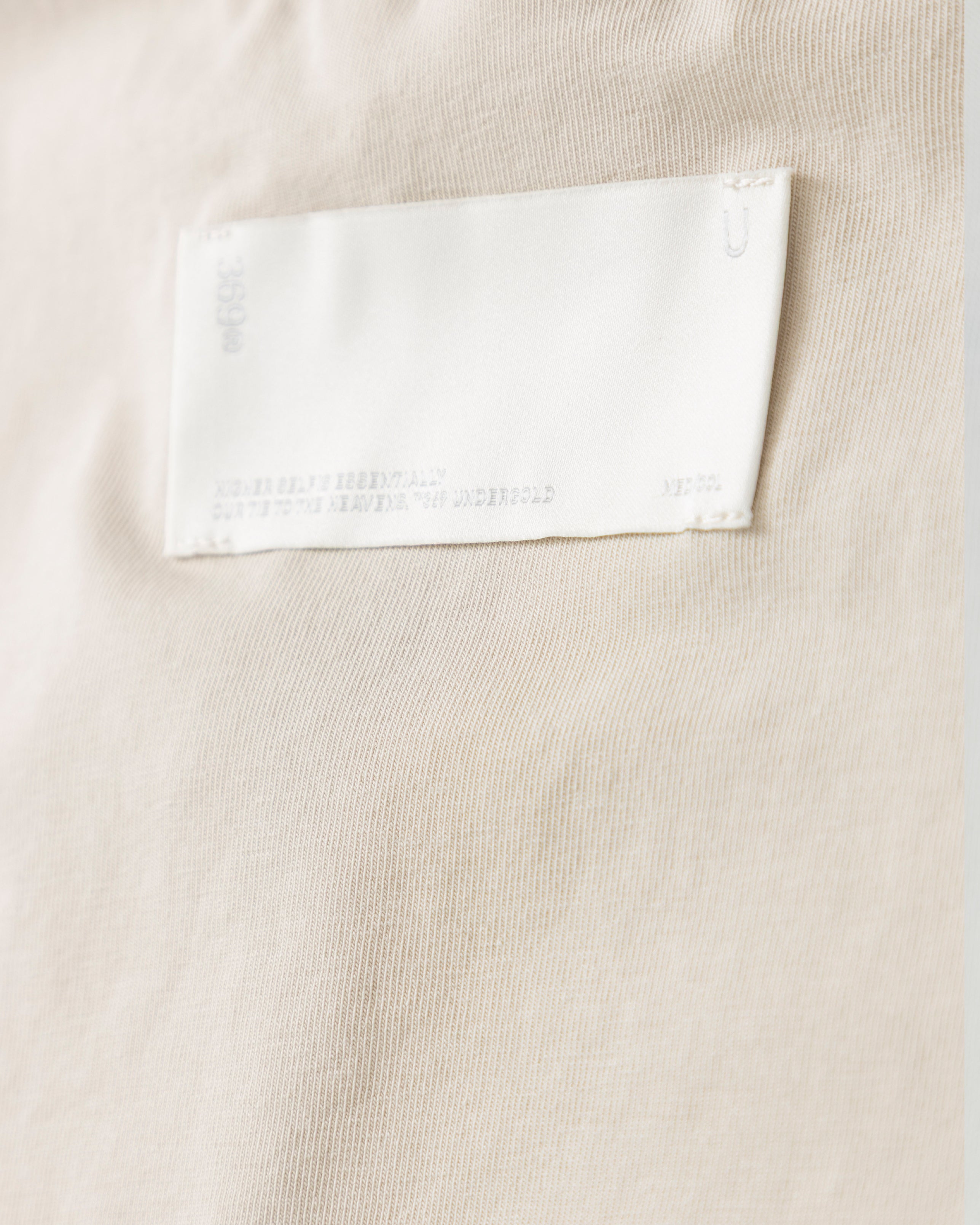 UNDERGOLD GOLDEN HERITAGE RAW BABY TEE – CREAM