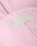 Undergold W Stardust Symbol Slim Fit Zip Up Cropped Hoodie – Pink