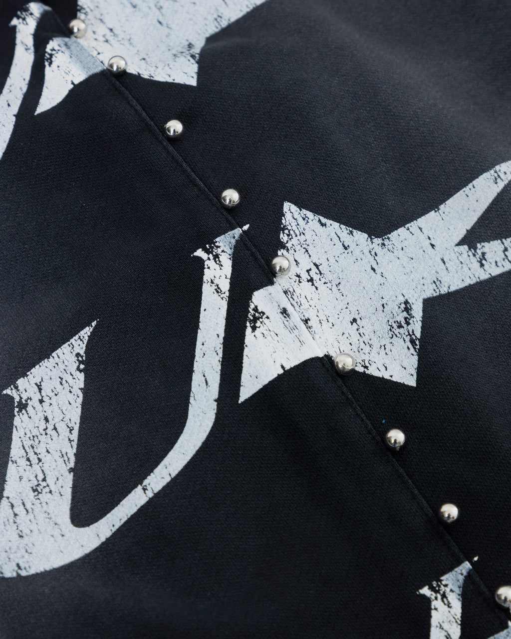 UNDERGOLD AGNUS DEI U STAR STRAIGHTPANTS SMOKEY BLACK