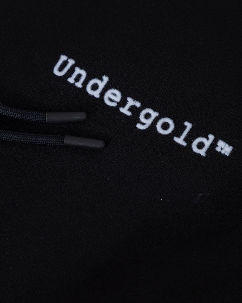 UNDERGOLD THE PATH GOLDEN CHRIST STRAIGHTPANTS BLACK