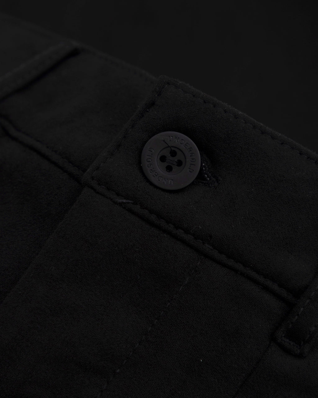 UNDERGOLD THE PATH MONOGRAM TROUSER BLACK