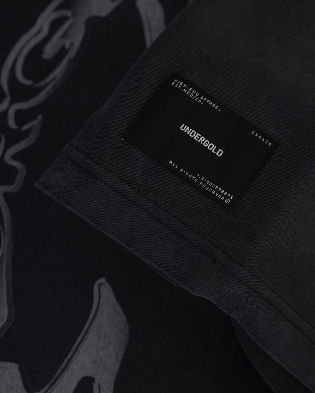 THUNDER RIDER PIGEONS BOXY FIT TSHIRT VINTAGE BLACK