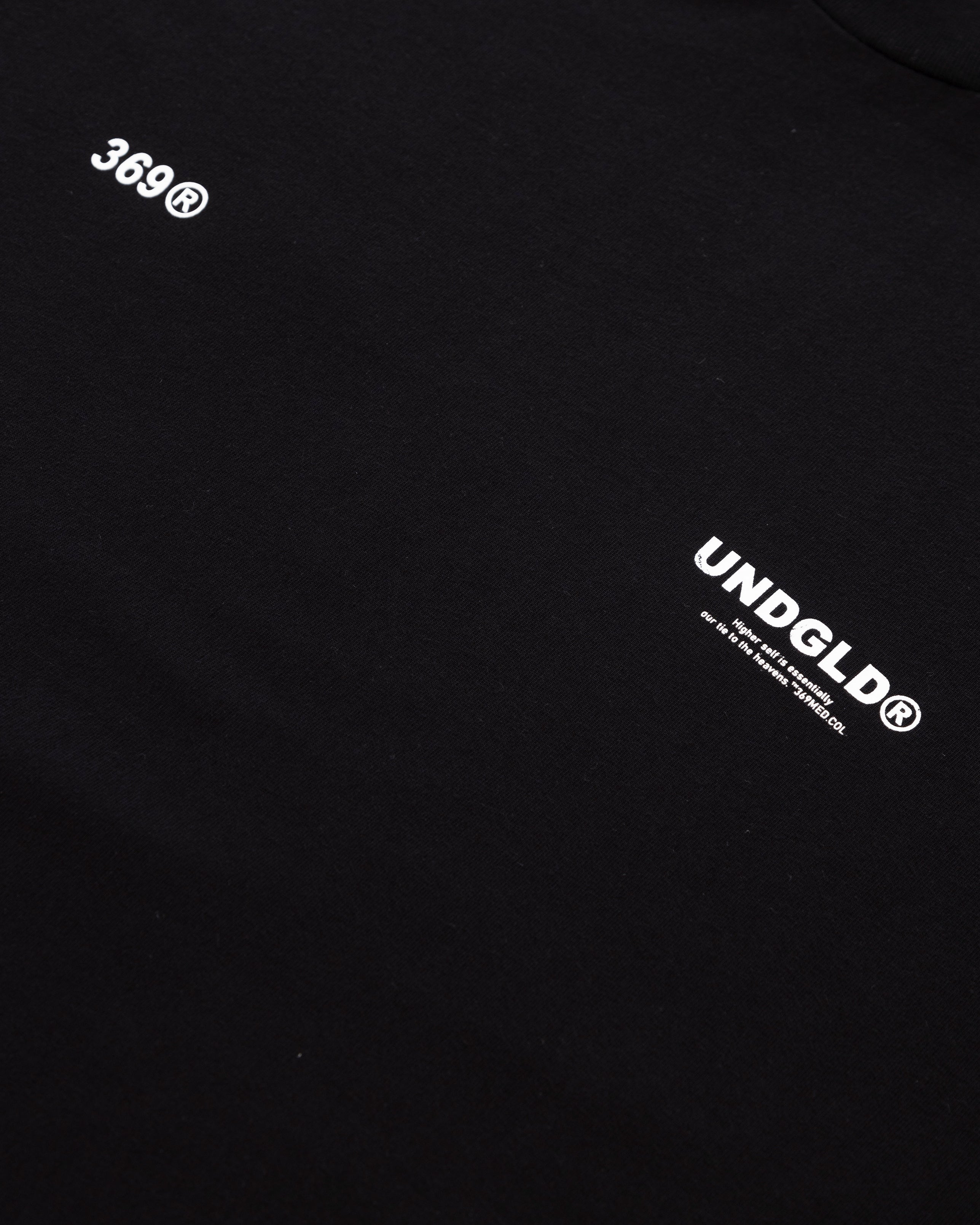UNDERGOLD GRATIA PLENA HOLY FIRE T-SHIRT BLACK