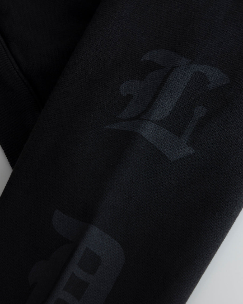 UNDERGOLD AGNUS DEI GOTH BOXY FIT HALF ZIP UP HOODIE VINTAGE BLACK