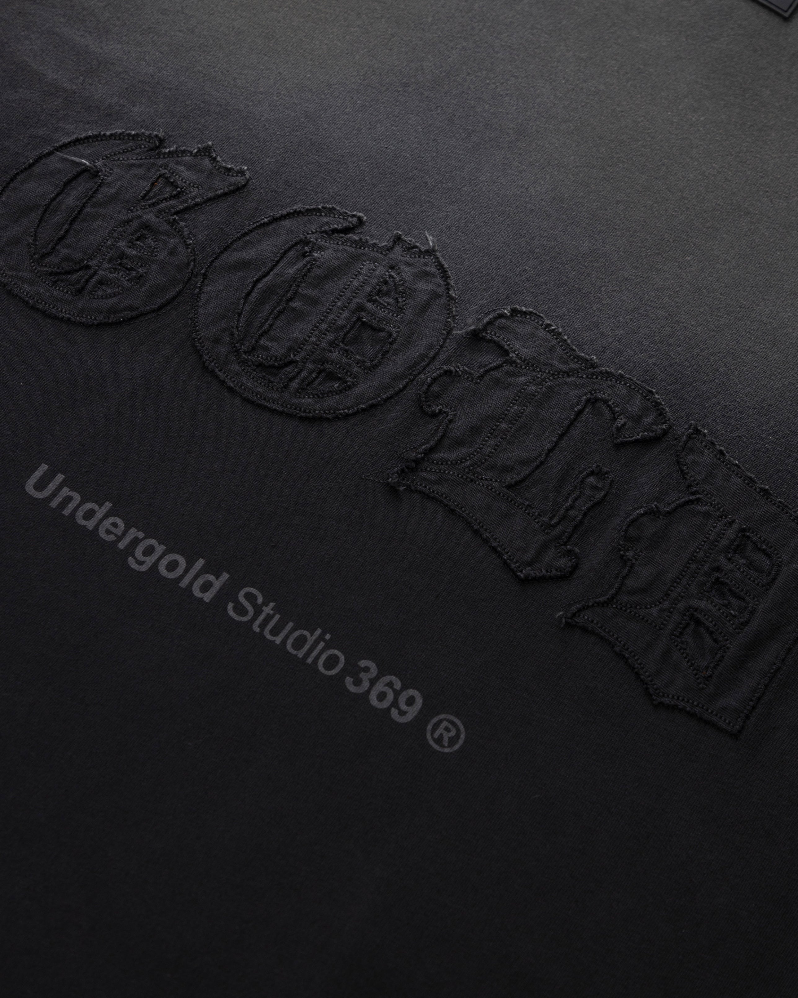 UNDERGOLD GRATIA PLENA GOLD TSHIRT FADED BLACK