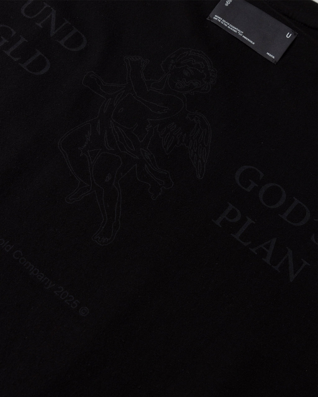 UNDERGOLD ECHOES GOD'S PLAN TSHIRT BLACK