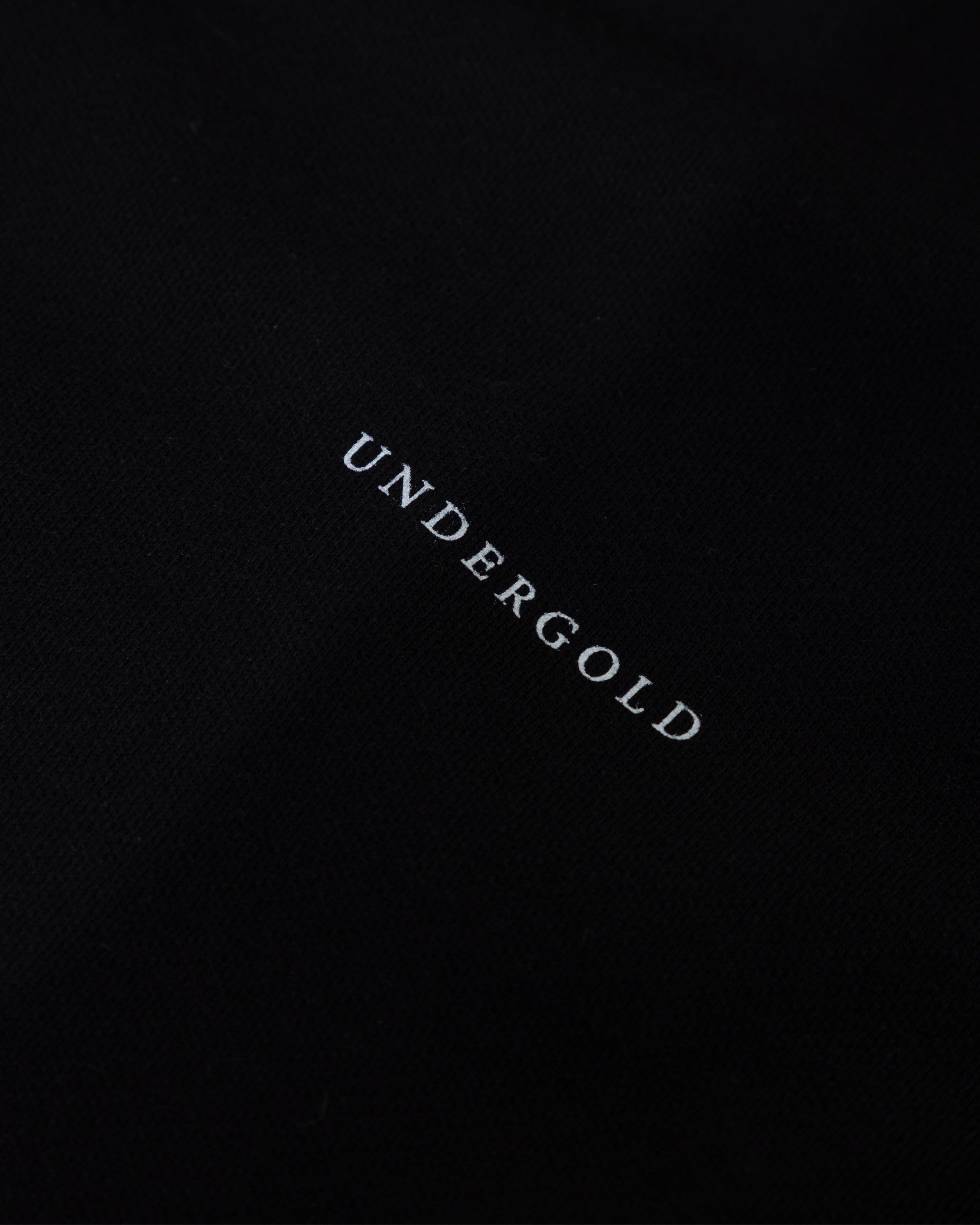 UNDERGOLD THE PATH MONOGRAM HOODIE BLACK