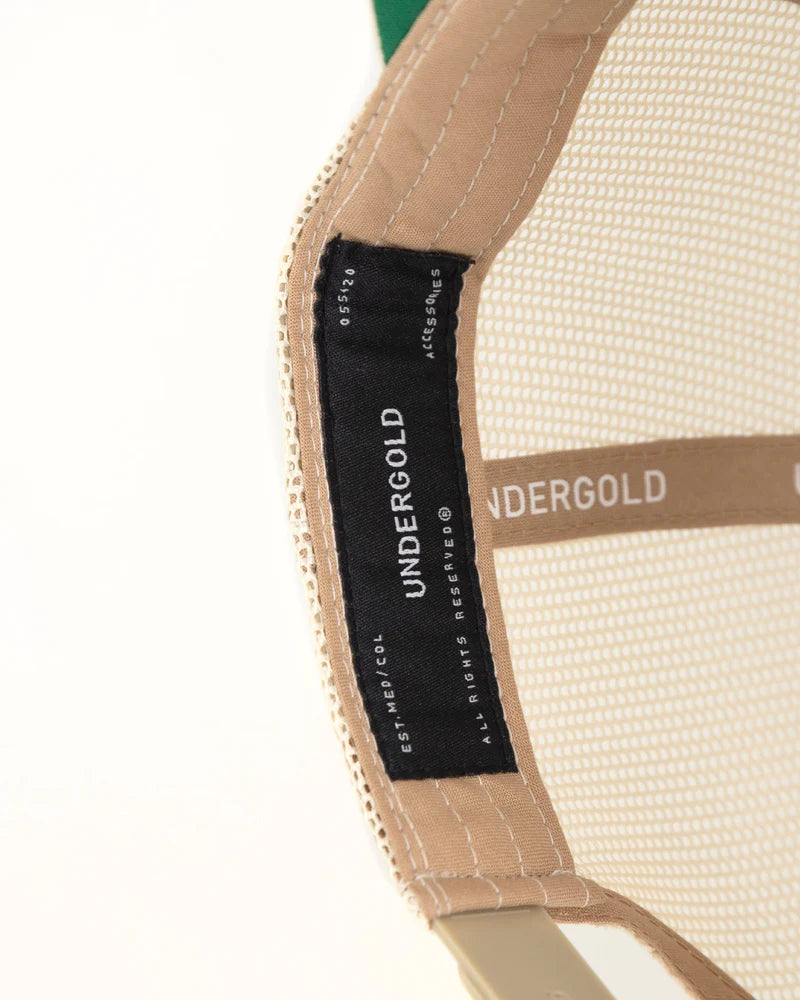 BASICS UNDGLD STUDIO TRUCKER CAP BONE