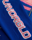 UNDERGOLD - Hoodie Act 1 Neon Zip Up Boxy Fit - Electric Blue