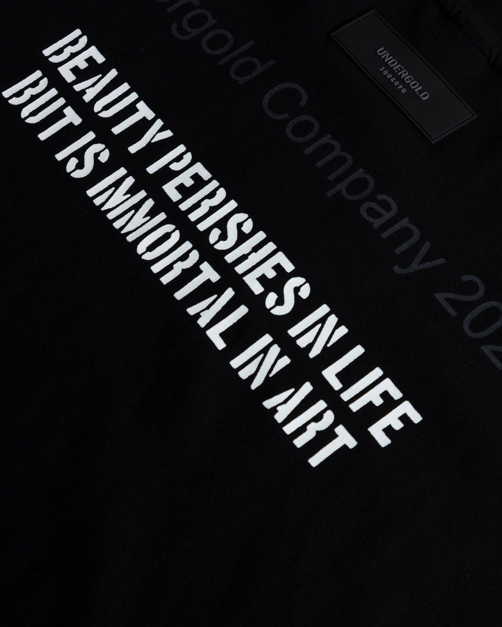 UNDERGOLD AGNUS DEI FREEDOM TSHIRT BLACK