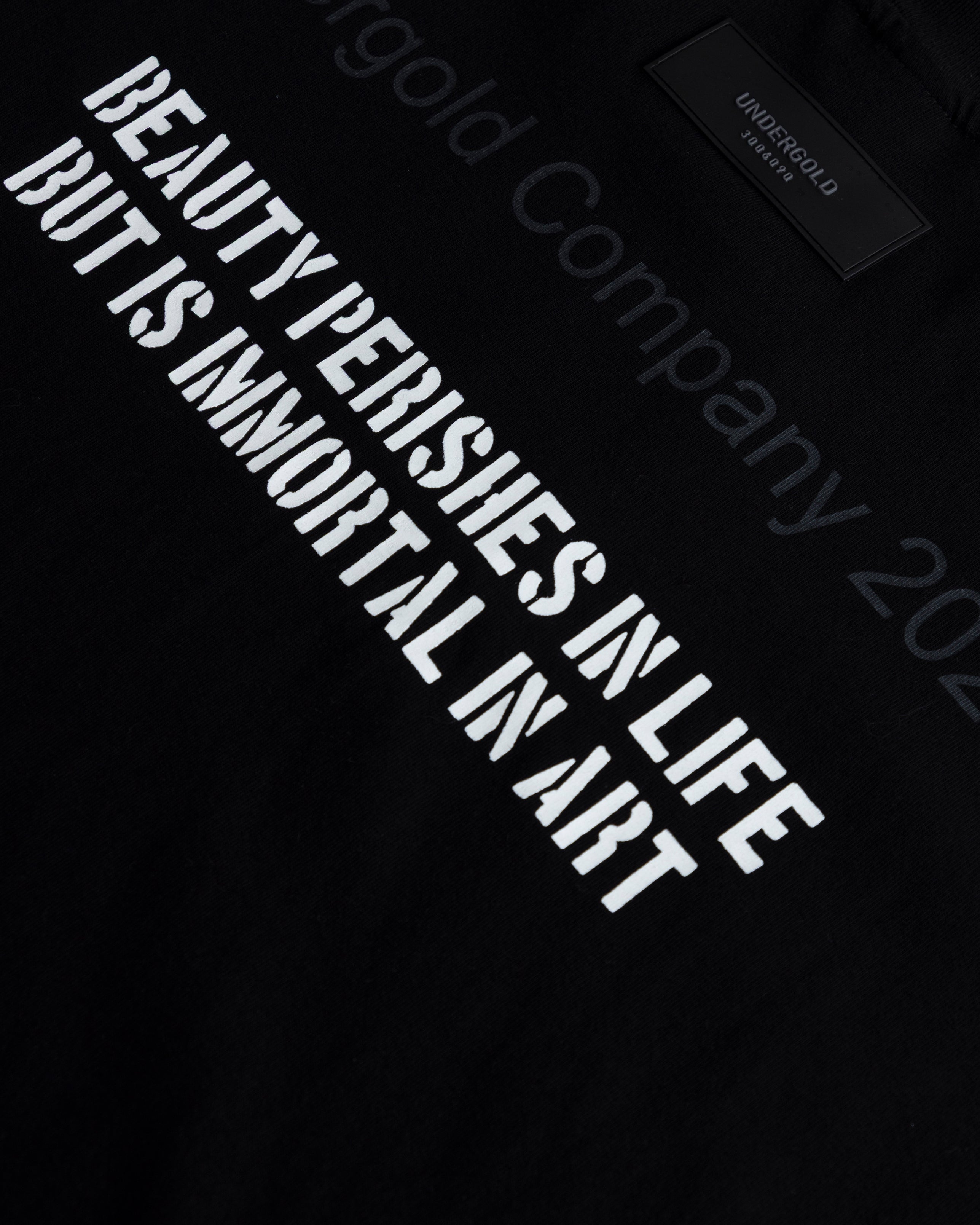 UNDERGOLD AGNUS DEI FREEDOM TSHIRT BLACK