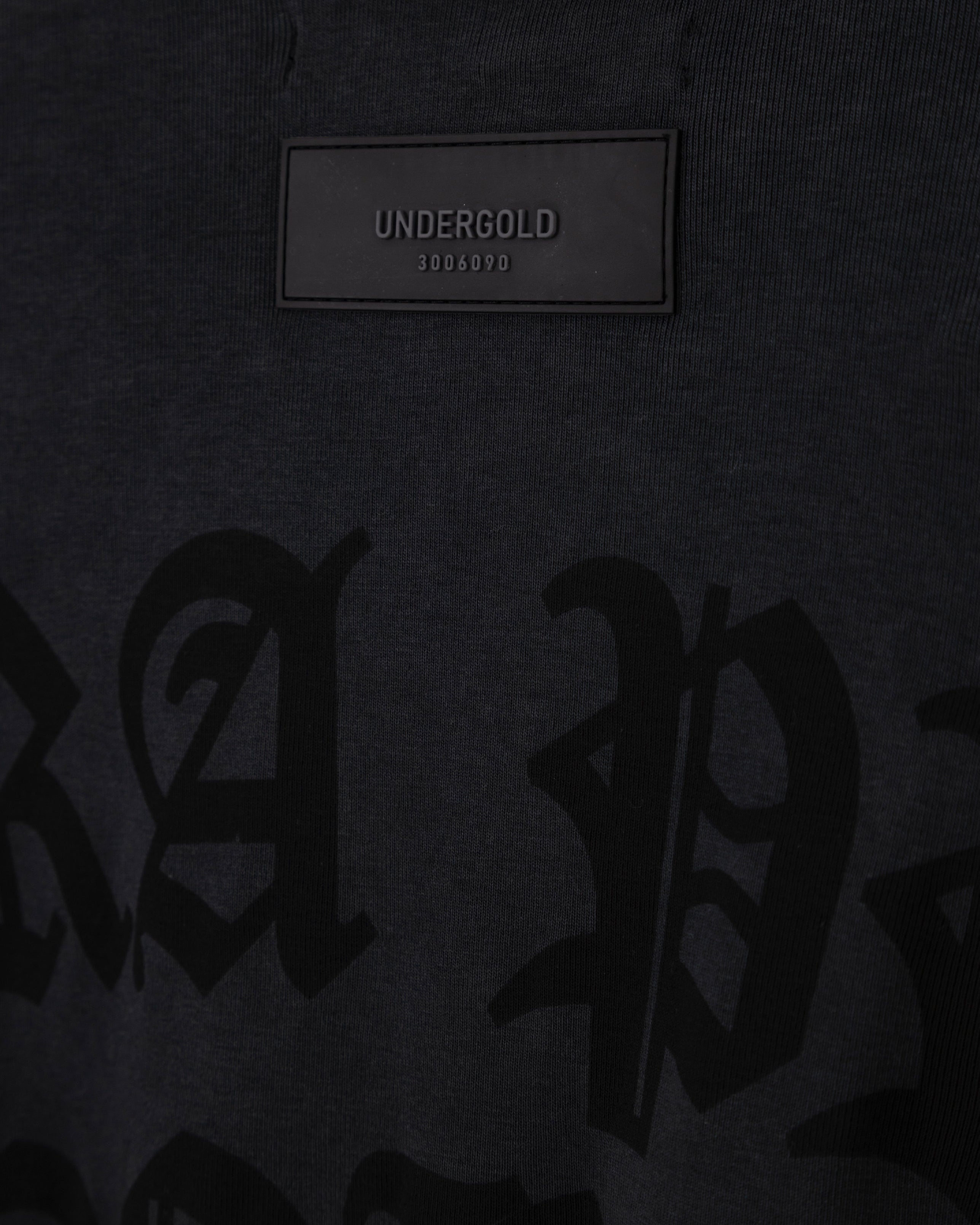 UNDERGOLD GRATIA PLENA ORA PRO NOBIS BOXY FIT TSHIRT VINTAGE BLACK