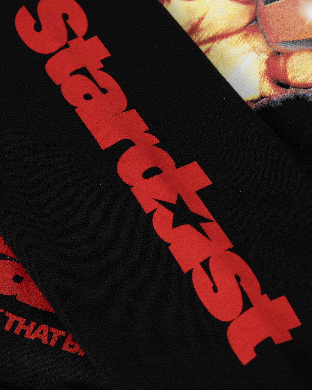 UNDERGOLD W STARDUST RUSH BOXY FIT HOODIE BLACK