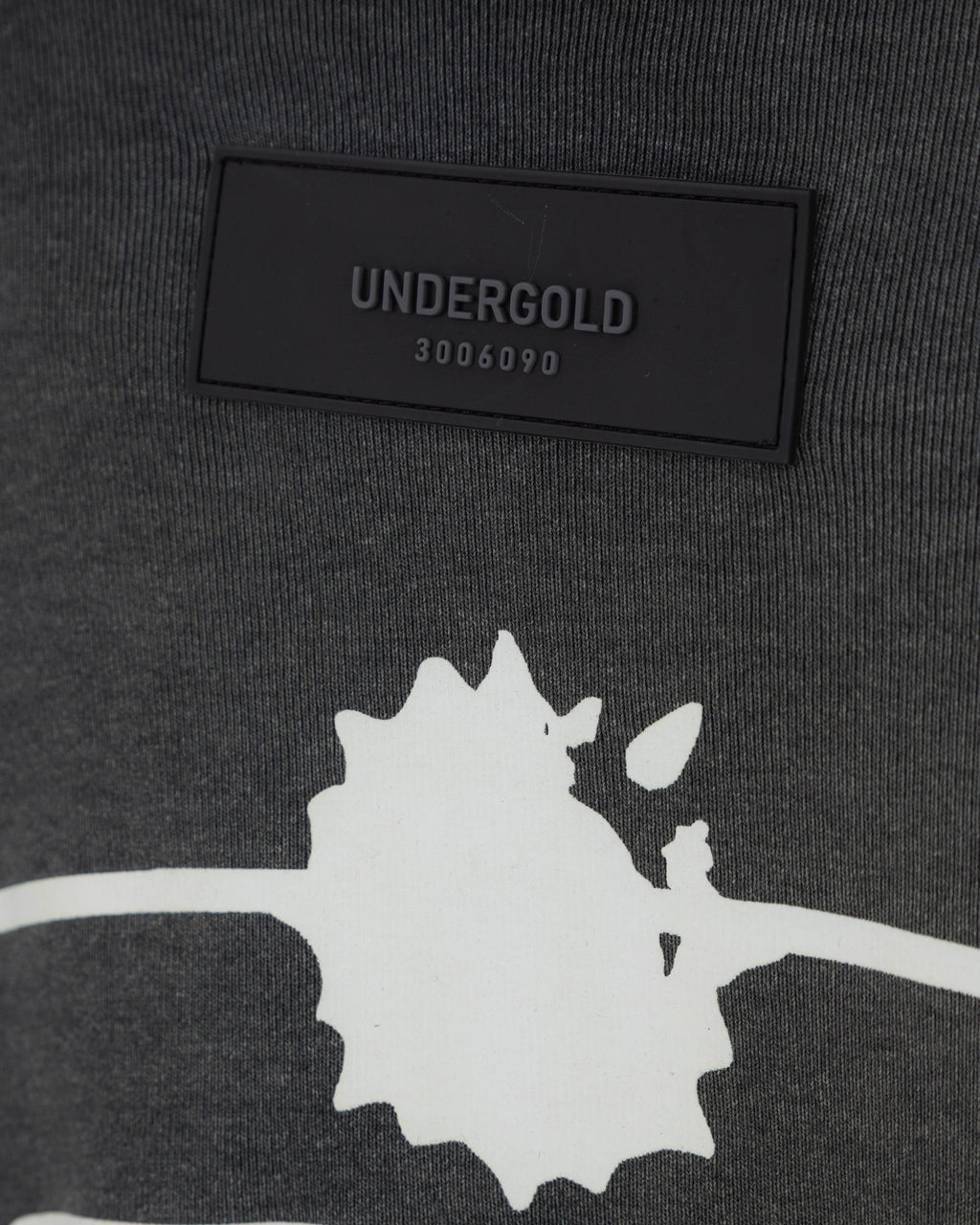 UNDERGOLD HELIOS DAZZLED BOXY FIT TSHIRT FADED BLACK