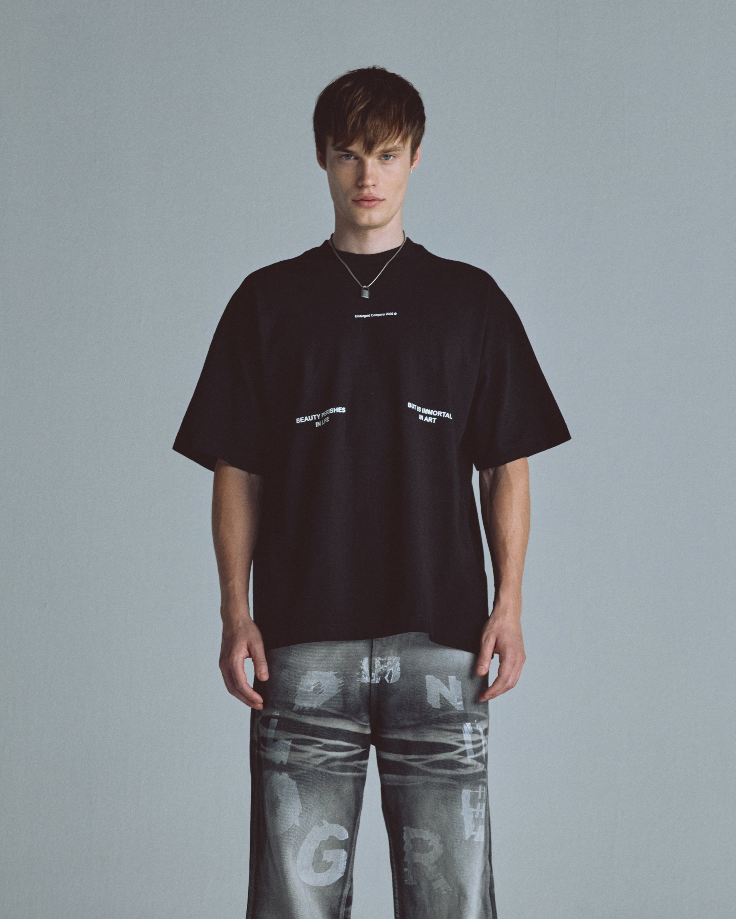 UNDERGOLD ECHOES BEAUTY TSHIRT BLACK