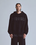 Undergold Basics Undrgld Knitted Hoodie Black