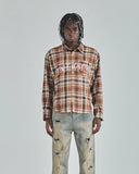 UNDERGOLD - Shirt Act 1 Faith Flannel Plaid - Brown