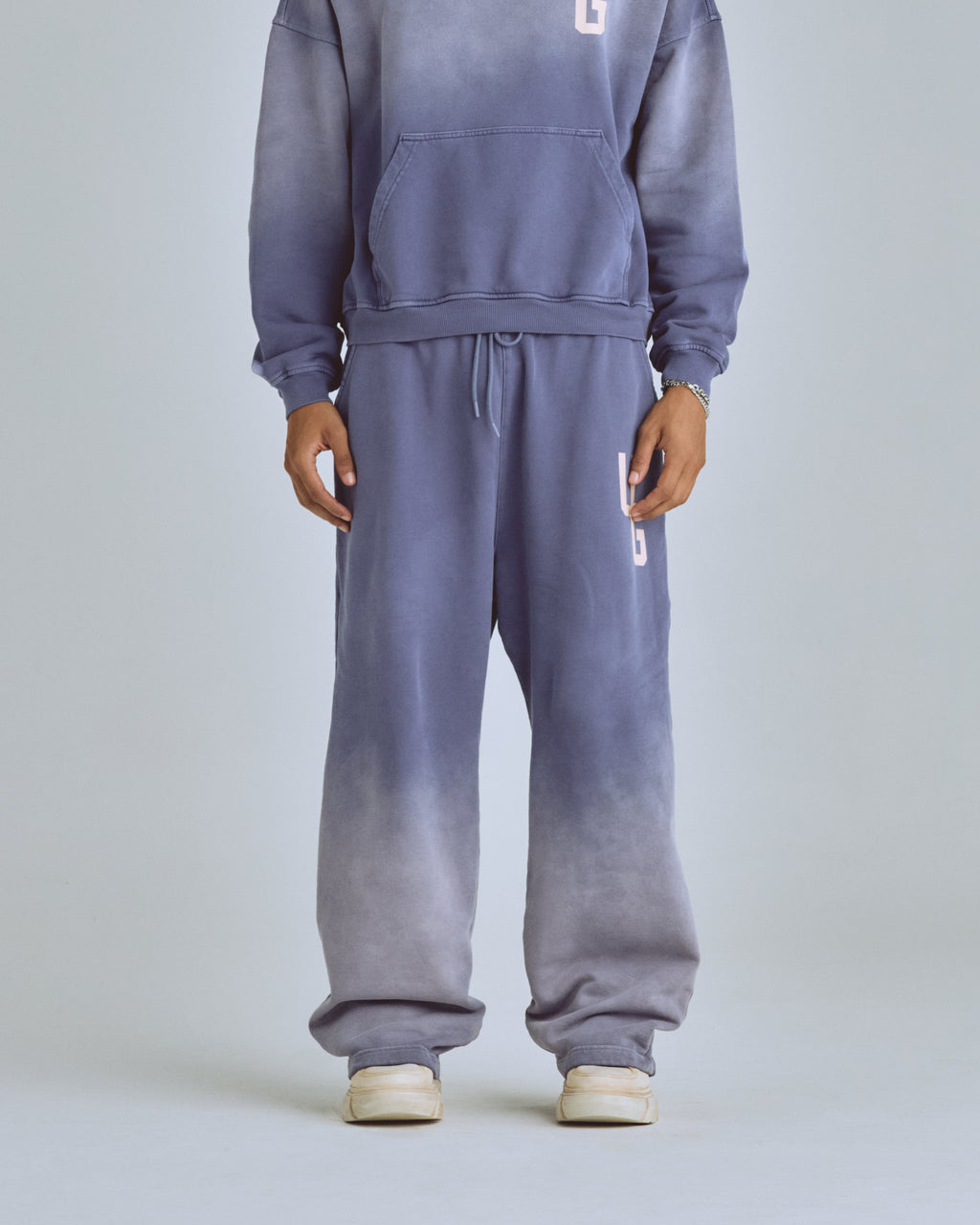 UNDERGOLD AGNUS DEI UG STRAIGHTPANTS FADED PURPLE