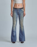 Undergold W Stardust Undgld Studio Flare Jeans – Mechanic Blue