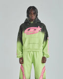 UNDERGOLD - Hoodie Act 1 Neon Boxy Fit - Faded Green
